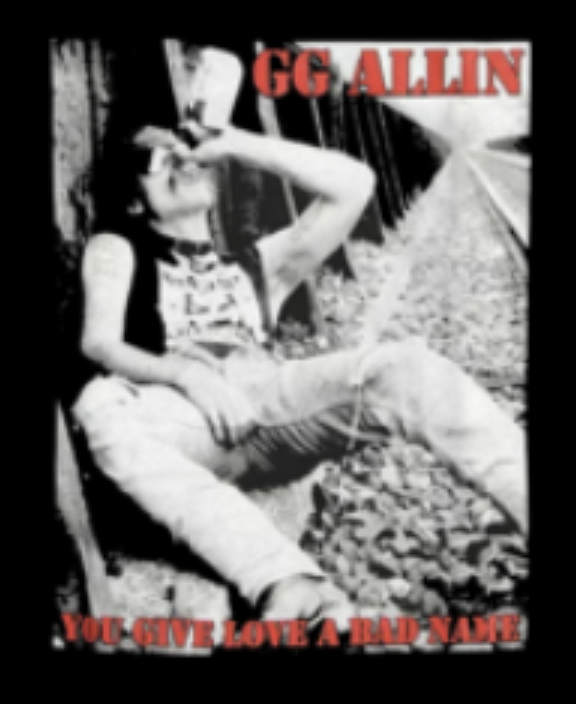GG ALLIN - Bad Name - Patch